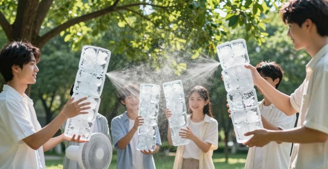 大冰块降温方法_苏州姑苏区夏季防暑降温大冰块_大冰块户外活动使用时长